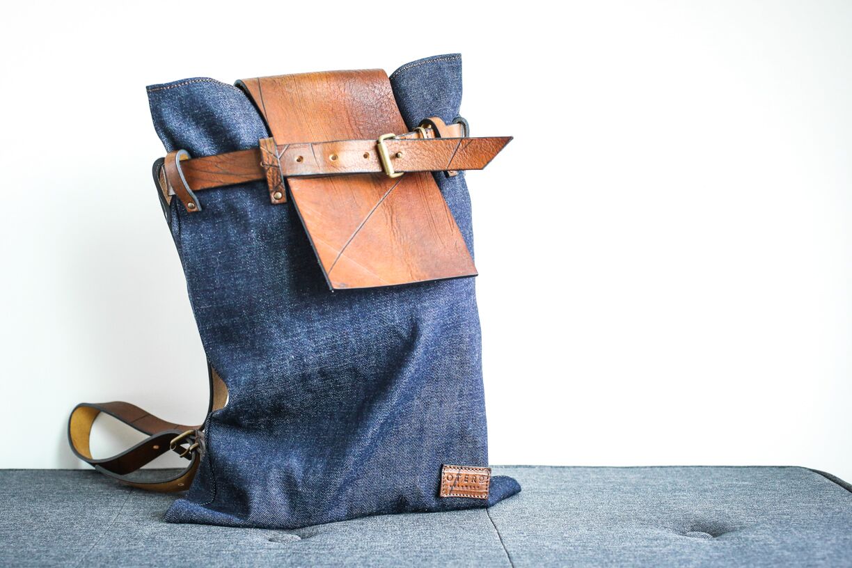 denim city backpack